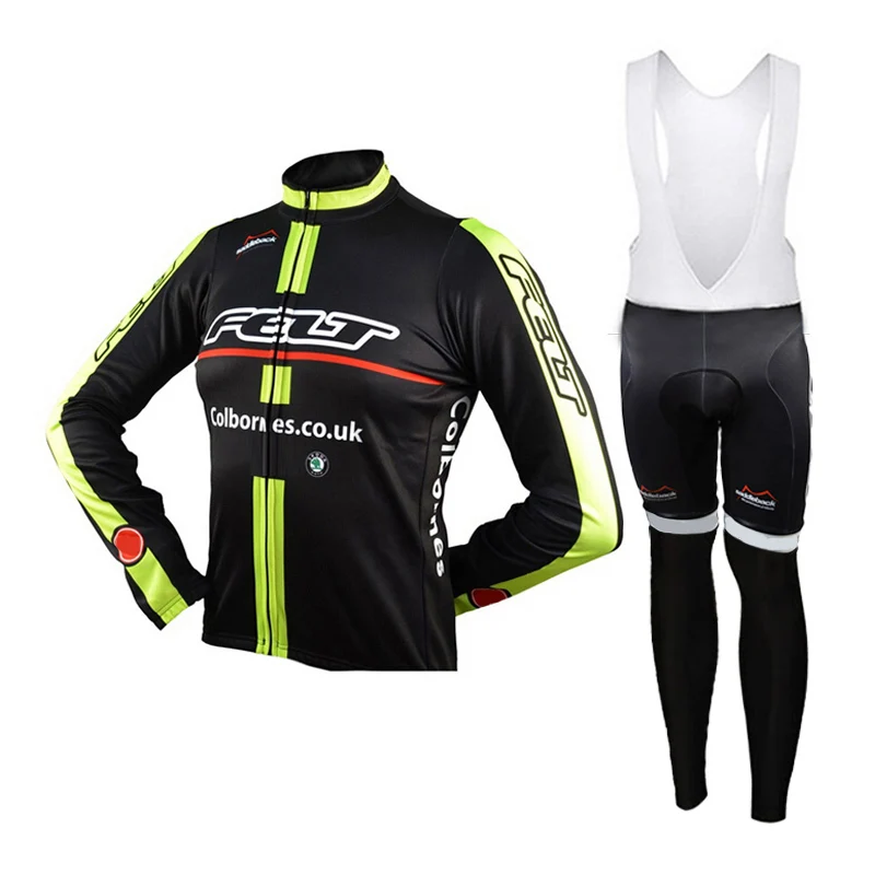 Зимняя термальная руно чувствовал 2015 задействуя джерси длинные рукава mtb roupa ciclismo