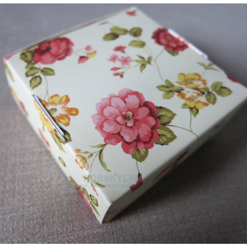 Прекрасный Poeny бумажная коробка ремесла Ювелирные изделия бусины Подвески Мыло