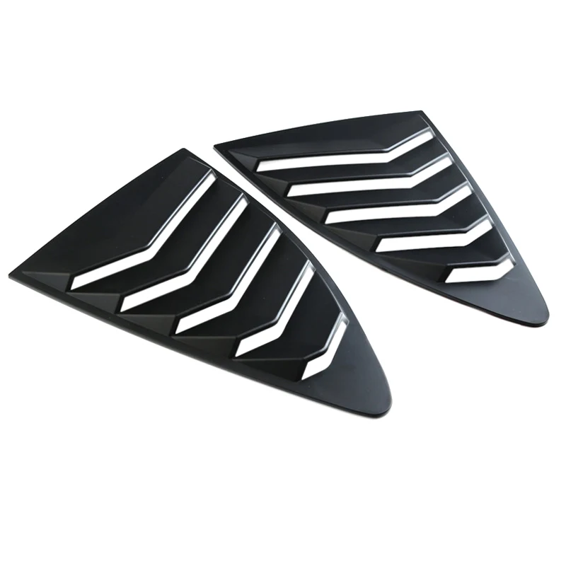 

2pcs Car Window Rear Louver Cover Panel 1 Double Sided Tape for Toyota 86 NJ88