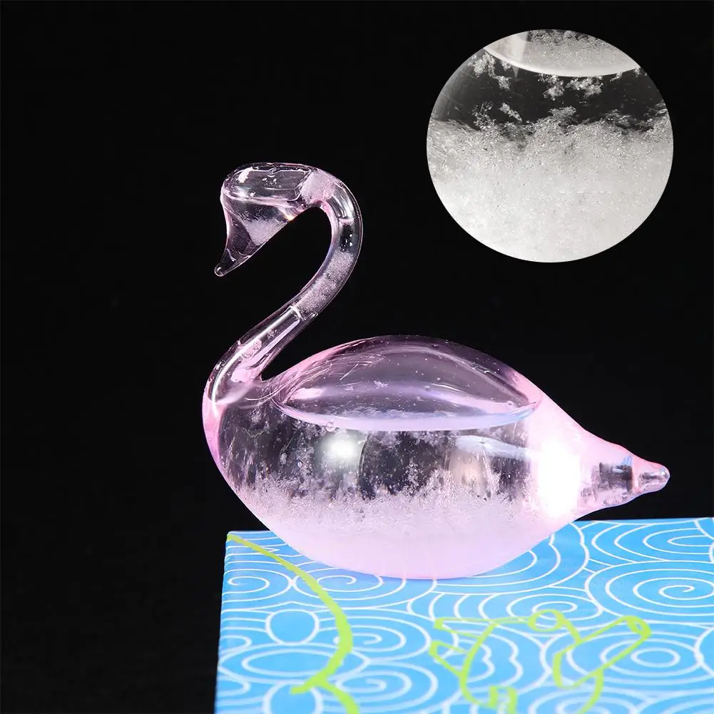 TPFOCUS 30 мл маленький размер Розовый Лебедь форма прогноз погоды стеклянная