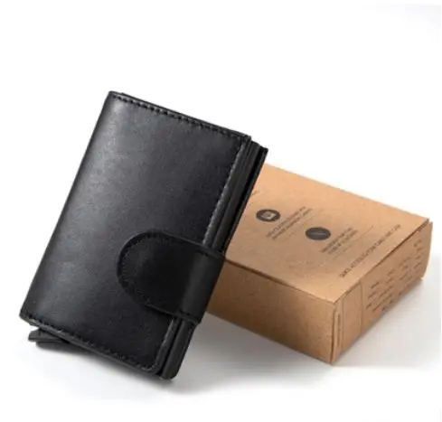 black card holders Новое поступление, кредитный держатель для карт s, ID, наличный держатель для мужчин и женщин, защита от RFID, держатель для карт, многофункциональный кошелек для карт - Цвет: black card holders