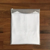 1000pcslot clothes waterproof self seal pouches plastic packaging bags transparent frosted self sealing bag za4113
