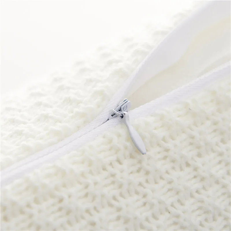 

Knitted Cushion Cover Decorative Pillow Case Square Throw Pillowcase Home Decor Drop Shipping
