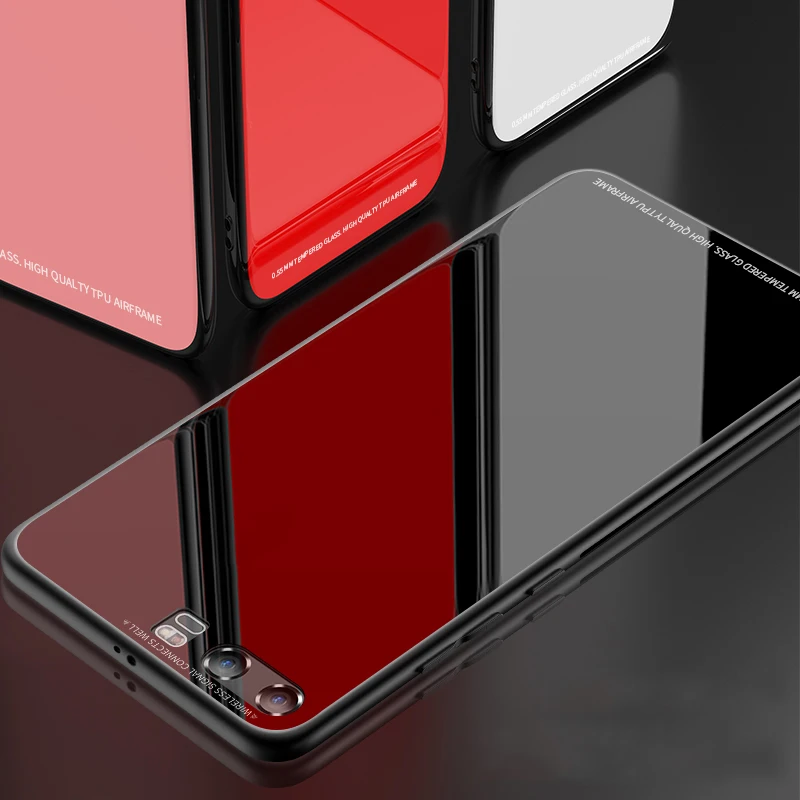 MAKAVO для huawei P10, чехол, роскошный гибридный, закаленное стекло, задняя крышка, противоударный рукав, жесткий корпус для huawei P10 Plus