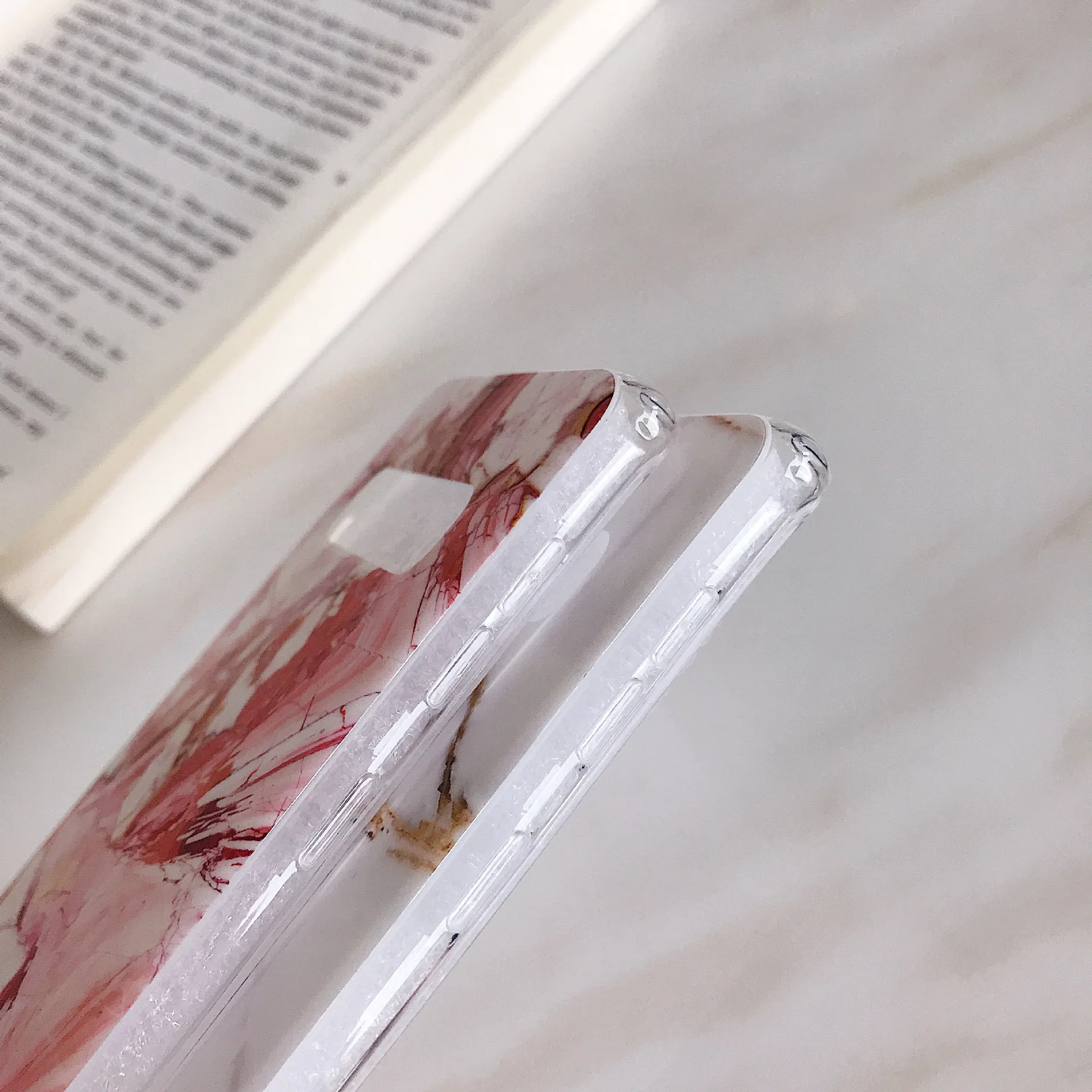 For Samsung S10 Cover Fashion Marble Phone Case for Galaxy S10e S10Plus Funda Matte Back Coque S7 S8 S9 Etui |