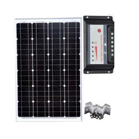 buy direct from china 60w solar panel solar battery charger 12v solar charging controller 1224v 10a z bracket mount camping