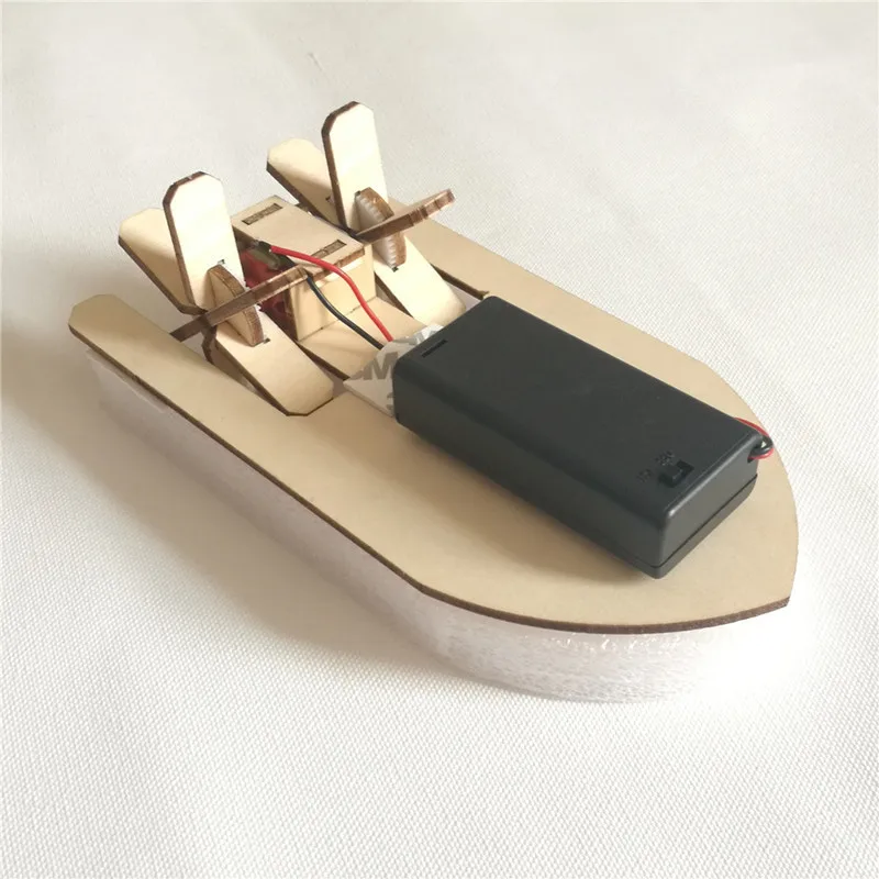 Поделки для детей Diy игрушки наборы модель лодки корабль мальчики маленькие дети