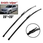 Щетки стеклоочистителя Erick's LHD для SAAB 9-3 9-3X 2007-2012, лобовое стекло, переднее окно, 23 + 23 дюйма