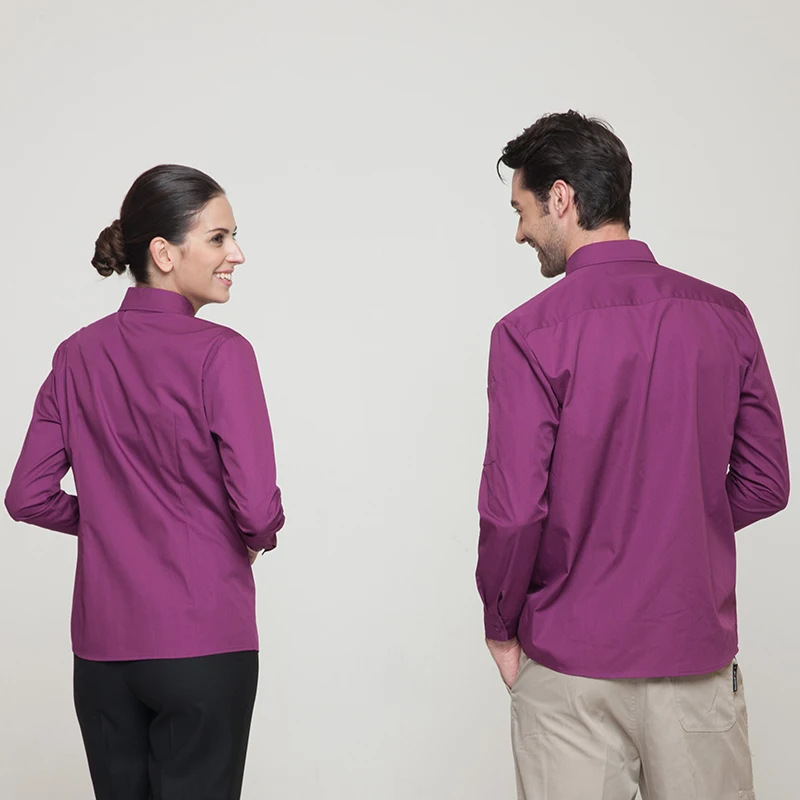 Модная униформа для ресторана отеля женщин официантки классическая блузка