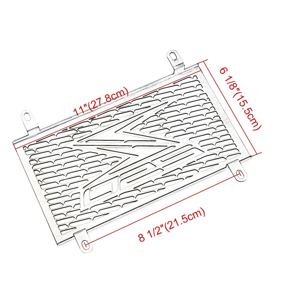 

Motorcycle Stainless Radiator Grill Guard Kit For Kawaaski Z250 2013 2014 2015 Water Cooler Protector Cover