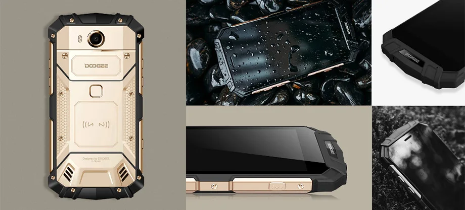 DOOGEE S60 lite IP68 MT6750T восьмиядерный смартфон водонепроницаемый 5," FHD 4 Гб+ 32 ГБ 16MP Беспроводное зарядное устройство 5580 мАч мобильный телефон