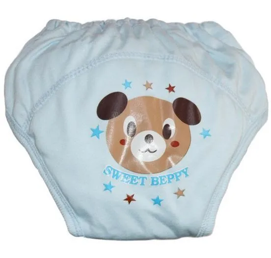 Подгузники для маленьких мальчиков; водонепроницаемые Многоразовые трусики; 4 слоя; впитывающие спортивные шорты для малышей; моющиеся подгузники; 8 шт./лот