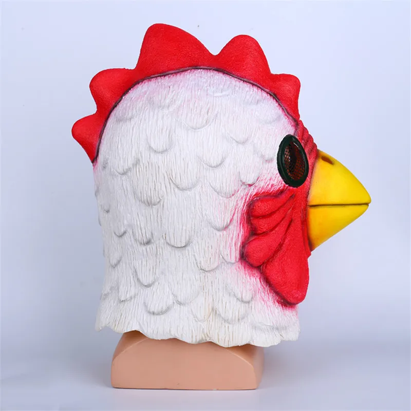 Игра горячей линии Майями маска-голова петуха куриная голова Косплей Маска Полная Голова Латекс Взрослые животные унисекс шлемы реквизит вечерние карнавал Хэллоуин