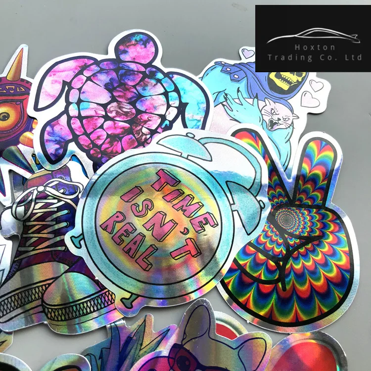 21pcs Colorful style Flamingo Fantastic stickers skateboard decal Notebook trolley case backpack Table PVC car DIY Cool sticker |