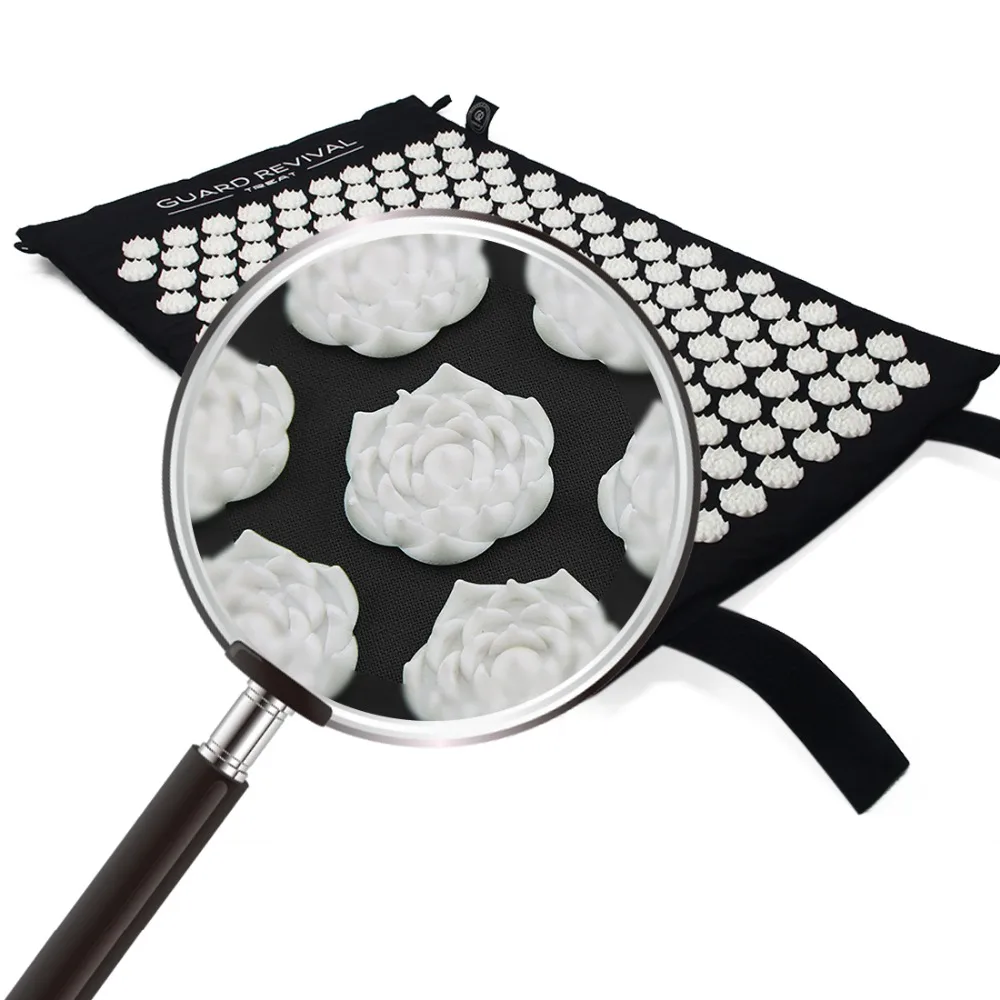 Коврик для лечения акупресса и набор подушек снимают боль в спине шее