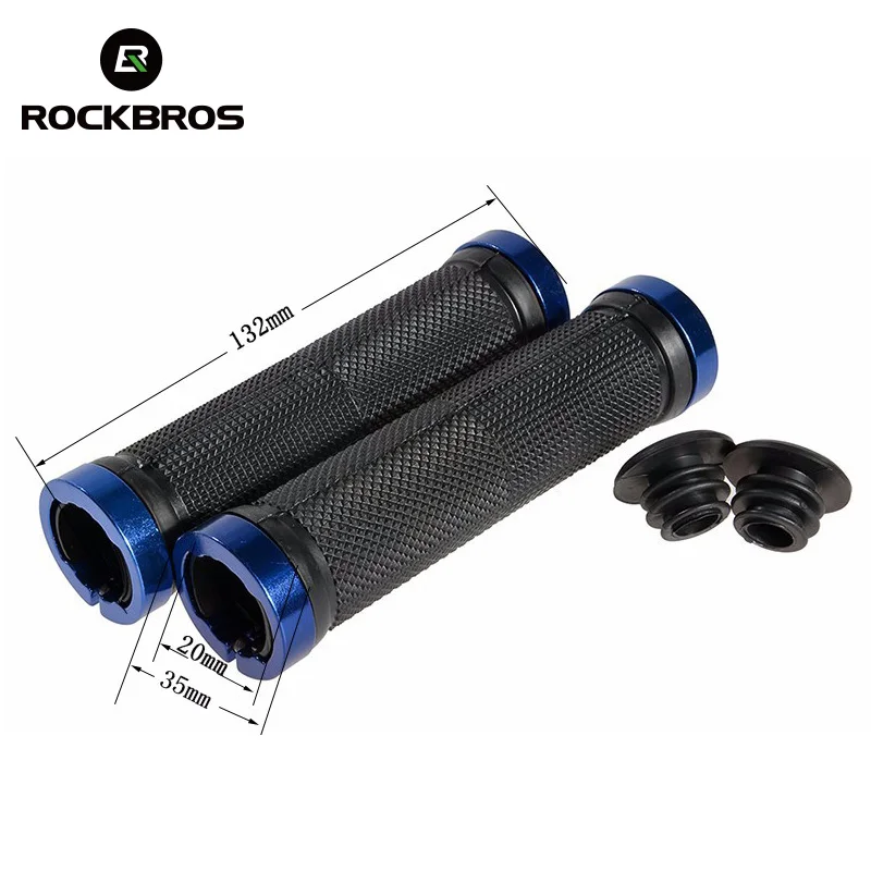 ROCKBROS Ручки для велосипеда MTB горный велосипед нескользящая руль велосипедов