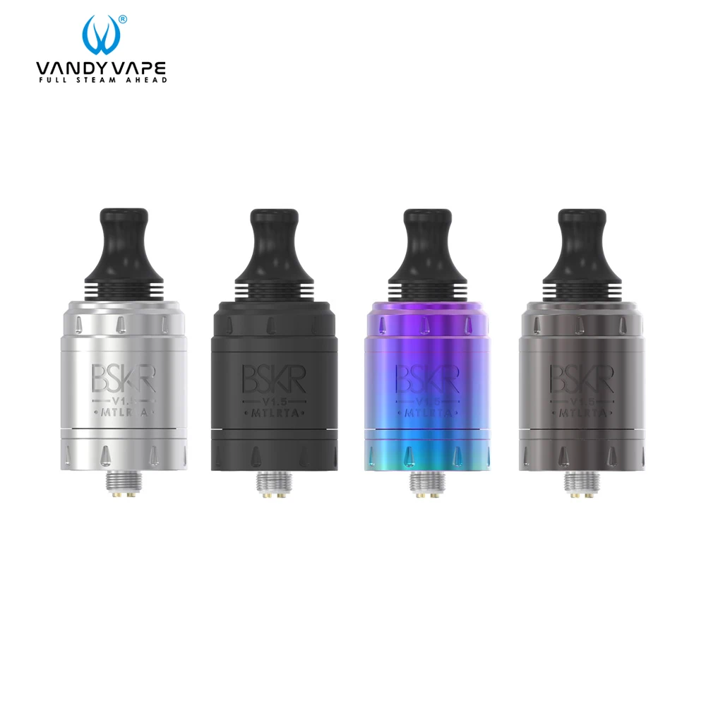 Original Vandyvape Berserker V1.5 MTL RTA 2.5ML Capacity Vaper Tank Slot Airflow Design For Electronic Cigarette Box Mod | Электроника