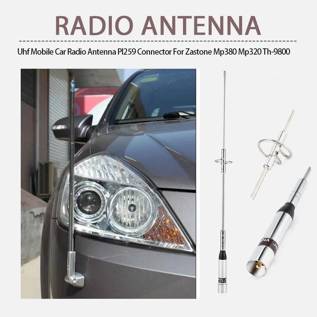 Высокое Усиление Nagoya Nl 770S Pl259 Двухдиапазонная Vhf / Uhf Мобильная Автомобильная