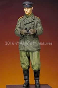 

1:35 Resin kit WW2 Russian Tank CommanderRommel