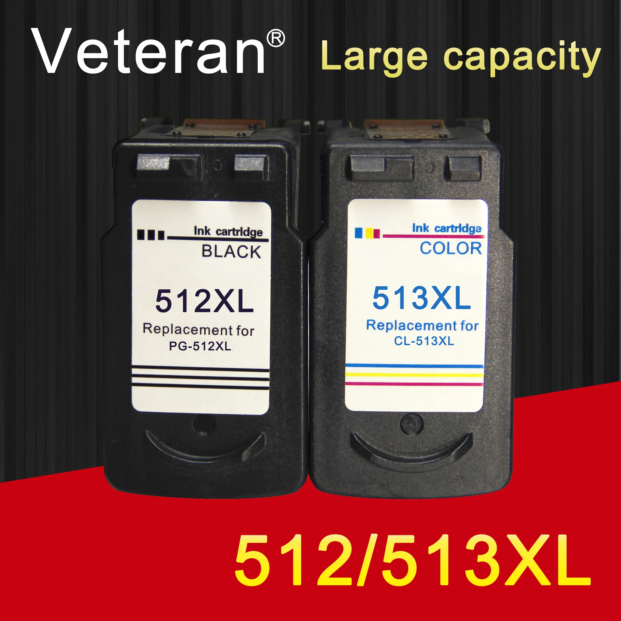 Ветеран PG512 CL513 Catridge совместимый для Canon pg 512 cl 513 чернильный картридж Pixma mp230 mp250 MP240 MP270 MP480 IP2700 принтер