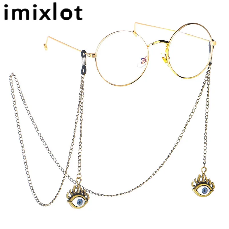 

Imixlot 4 Styles Tassel Link Chain Eyeglasses Chains Reading Glasses Eyes Flower Pendant Strap Cord Holder Neck Accessories