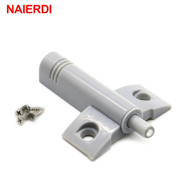 

NAIERDI 5Set Damper Buffers Kitchen Cabinet Catches Door Stop Wardrobe Drawer Soft Closer With Screws For Furniture Hardware