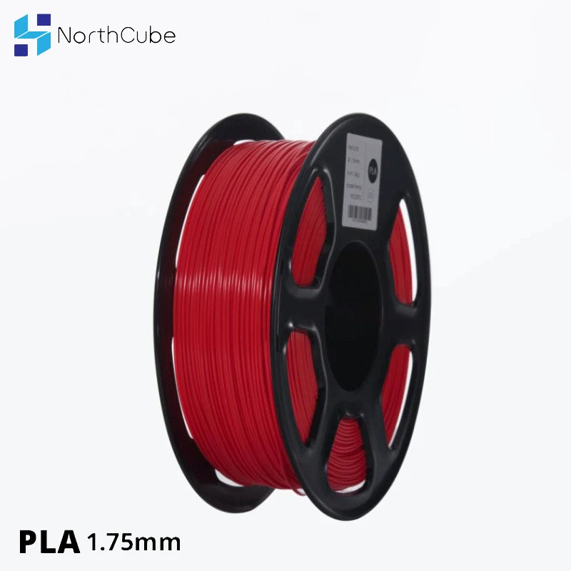 Нить PLA для 3D принтера 1 75 мм кг (0 02 фунта) +/ красного цвета|Материалы 3D-печати| |