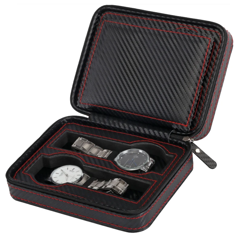 Новинка 2018 4 сетки корпус для часов коробка ювелирных изделий упаковка оболочка