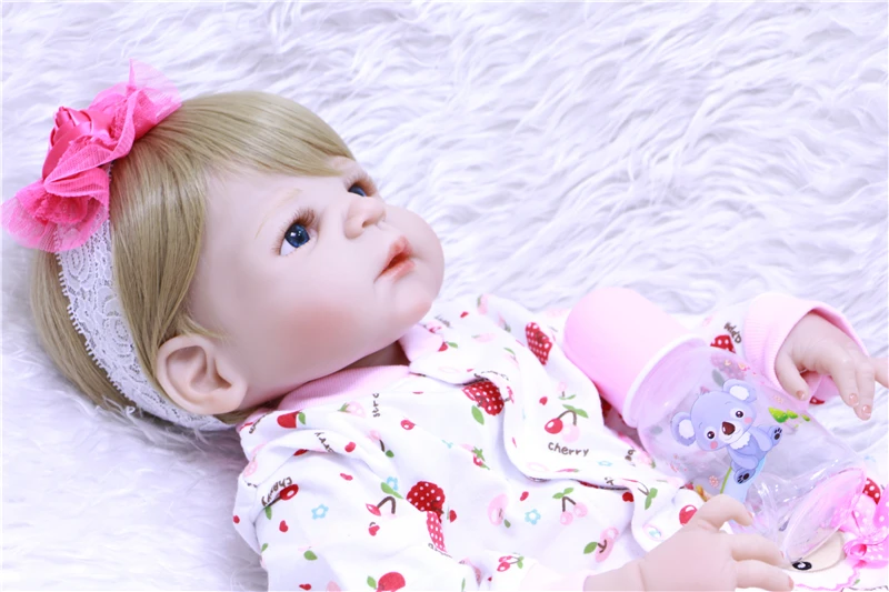 2" reborn Baby Doll кукла принцесса для девочек Полное Тело Мягкие силиконовые Младенцы Девочки реалистичные настоящие куклы Bebe реальное возрождение bonecas