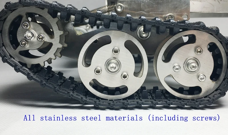 304 нержавеющая сталь цельнометаллическое колесо подшипника/каток для переноски