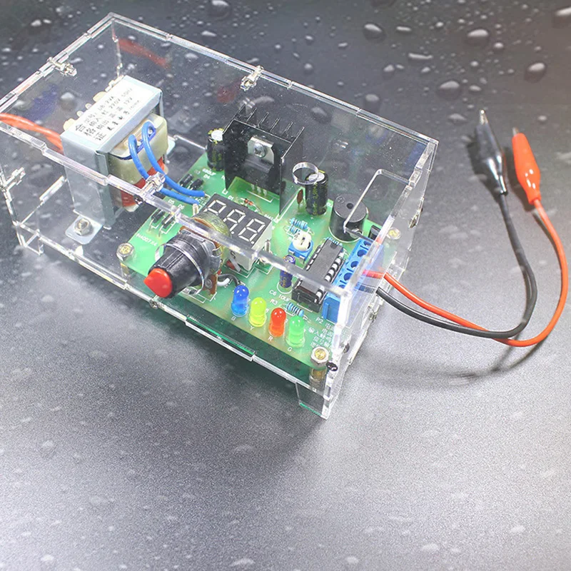 2 шт./лот DIY Kit LM317 Регулируемое напряжение 220 В до 1,25 в-12,5 в понижающий модуль питания печатная плата электронные комплекты