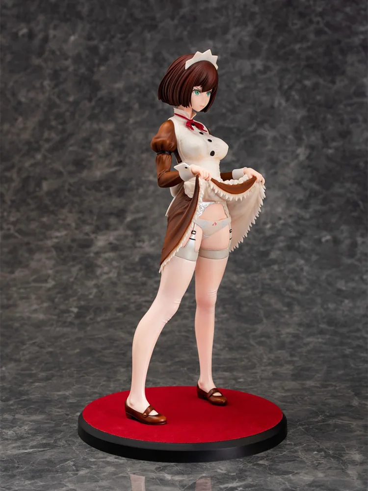 Daiki kougyou Iya na Kao Sarenagara Opantsu Misete Moraitai Классическая коричневая фигурка горничной