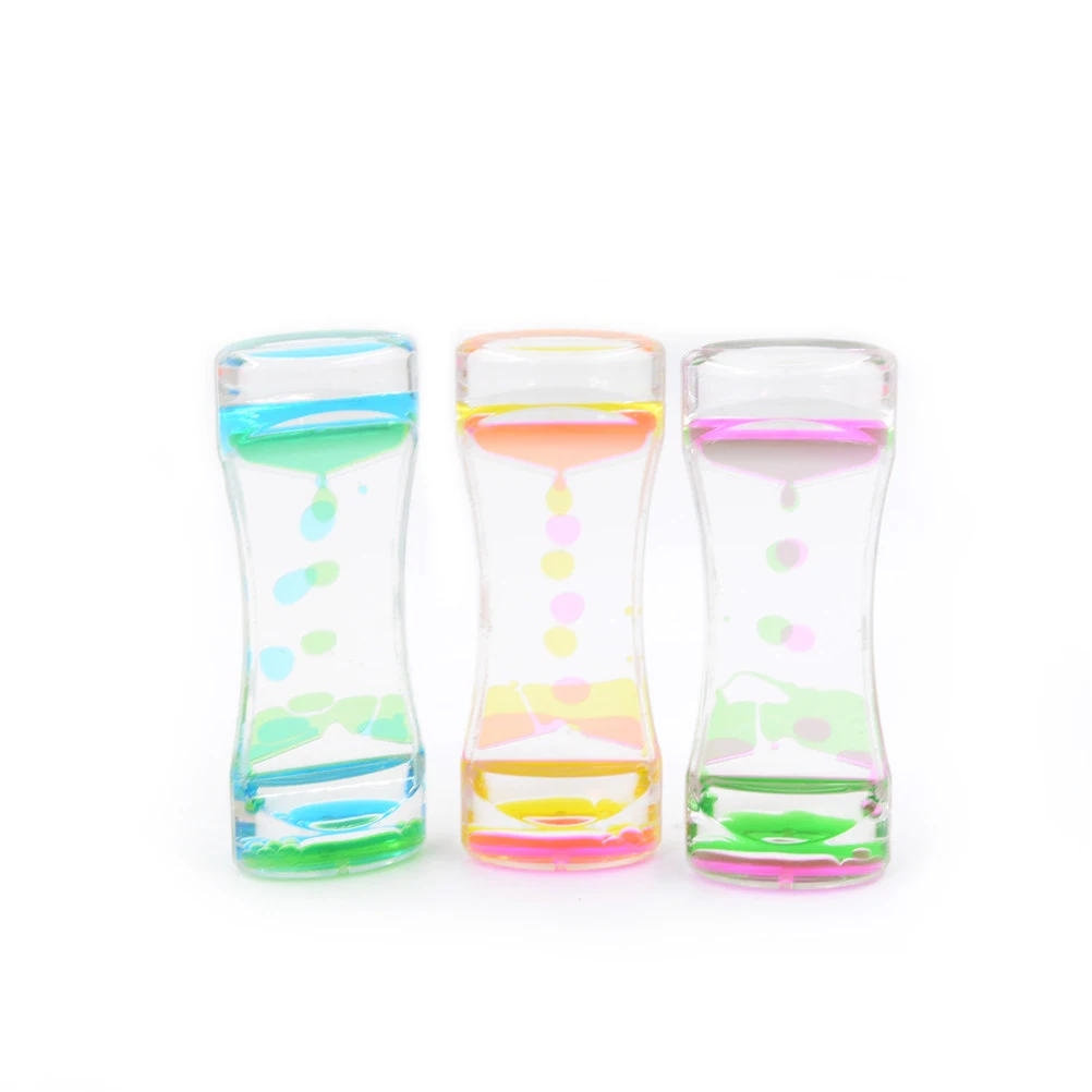 Новинка 2017 красочные масляные часы жидкость движение пузырь неваляшка