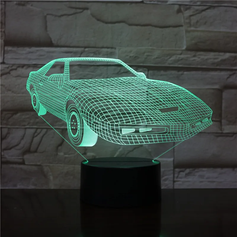 3D ночник настольная лампа Luminaria фонарик светодиодное освещение подарки для детей друзья 3 AA батареи Usb кабель осматривается портативный