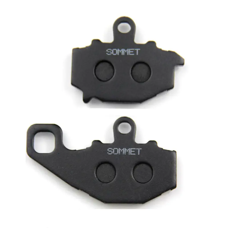 SOMMET мотоциклетные задние тормозные колодки диски 1 пара для Kawasaki ER-6F (EX 650 A/B/C/D/E/F)