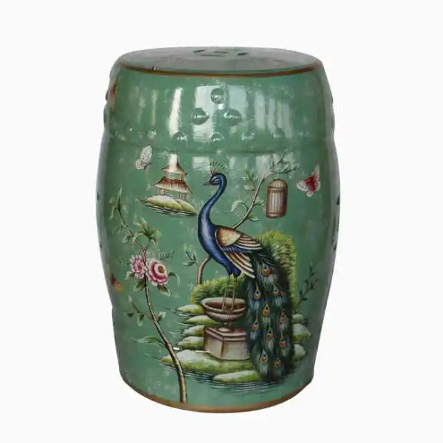 Керамический садовый стол Jindezhen китайский табурет керамический барабан ванная