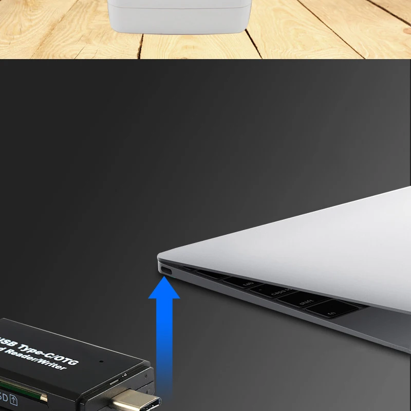 AIFFECT type C и Micro USB 3 в 1 OTG кард ридер высокоскоростной USB2.0 0 Универсальный TF/SD для Android