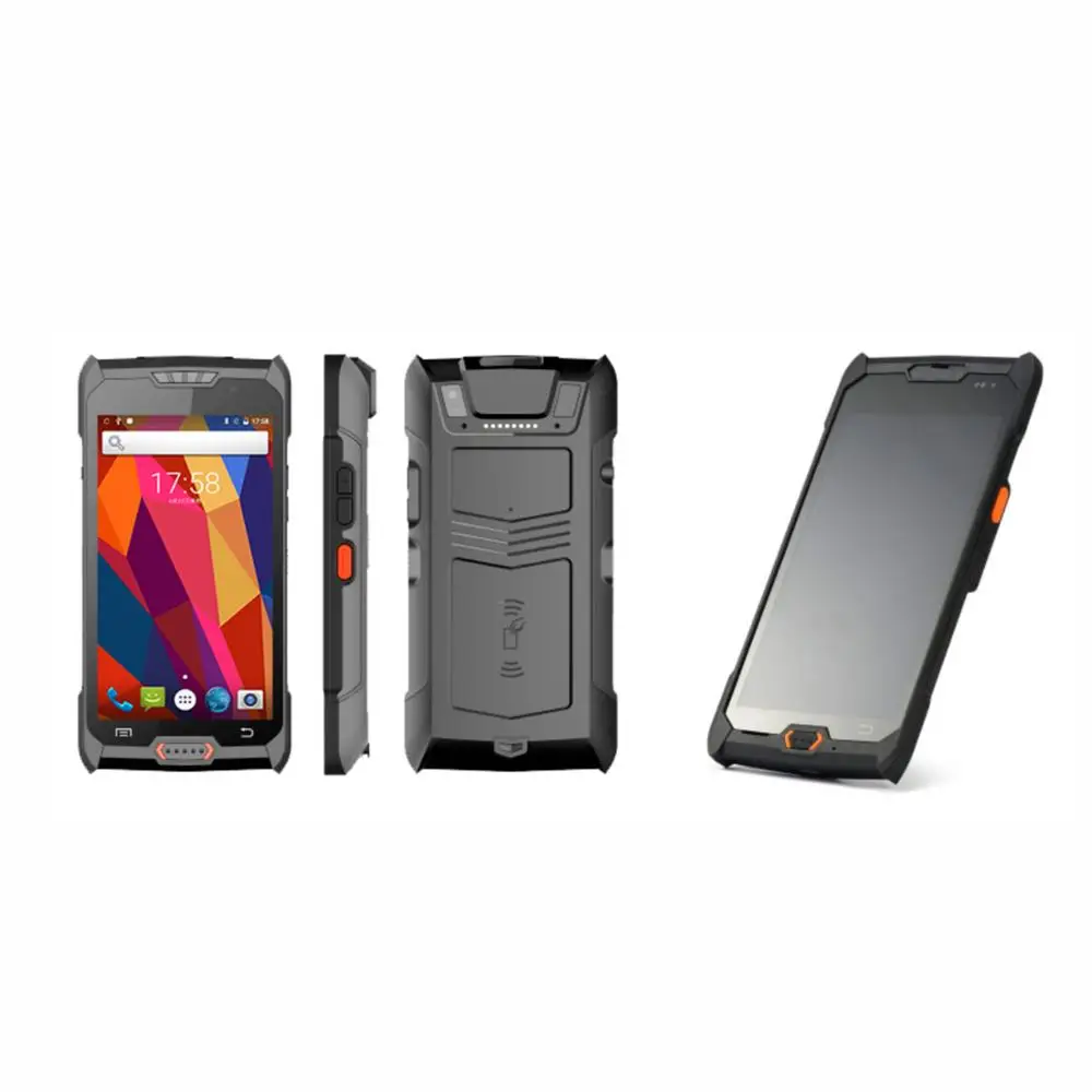 

Warehouse POS Rugged Handheld RFID Reader Industrial Laser Barcode Scanner Android PDA C50