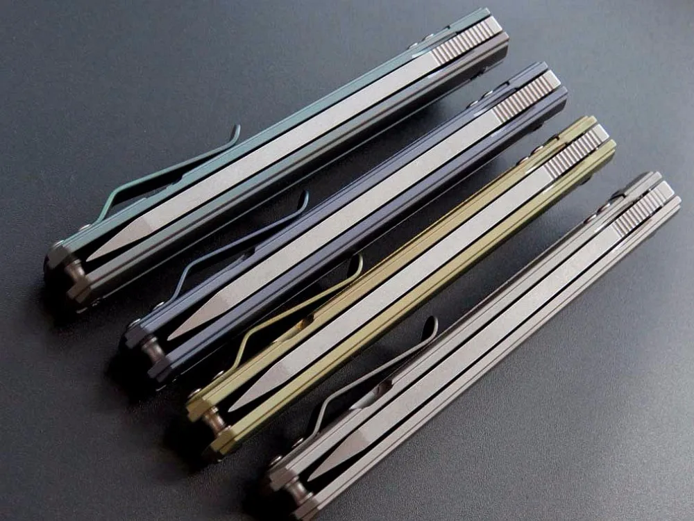 Eafengrow EF219 58-60HRC D2 лезвие TC4 ручка складной нож для выживания, инструмент для кемпинга, карманный нож для охоты Тактический уличный инструмент EDC