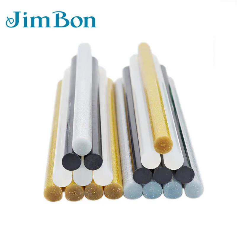 JimBon 10 шт. 11 мм x 200 мм палочки термоклея для клеевого пистолета клейкий альбом инструмент для ремонта DIY Искусство ремесло ручной инструмент для сплава 4 цвета