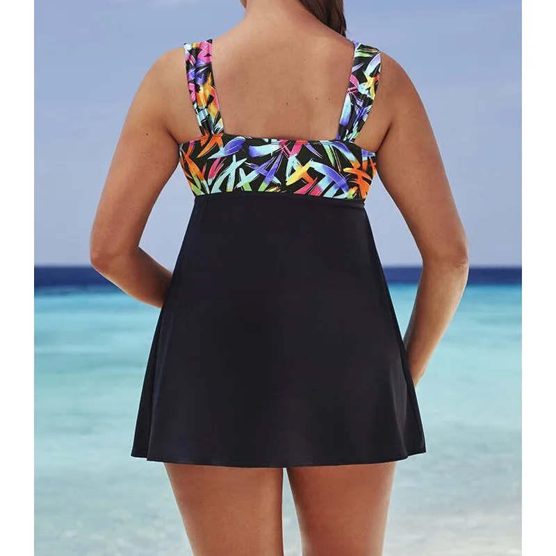 FS плюс Размеры купальники Одна деталь купальник Танкини Купальники Для женщин Push