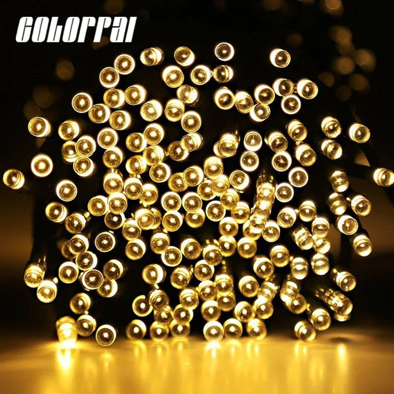 

Colorpai Solar string light Lights Garden Christmas Lights Holiday Outdoor Fairy Lights Waterproof rgb whtie Wedding holiday