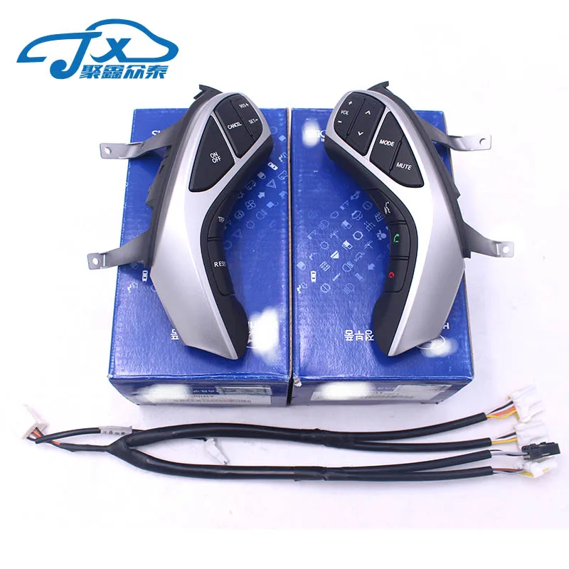 Для hyundai Elantra AVANTE MD Многофункциональная кнопка рулевого колеса Bluetooth аудио и круиз-контроль рулевого колеса автомобиля