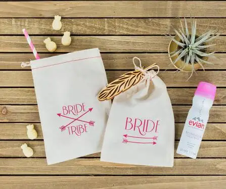 

custom Bride Tribe destination wedding Hangover Kit favor gift Welcome Bags Bachelorette hen bridal shower party gift bag