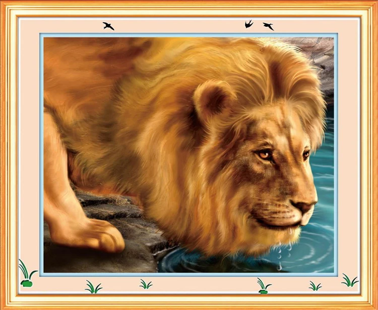 Высокое разрешение 100% напечатанные наборы необработанных узоров для вышивки