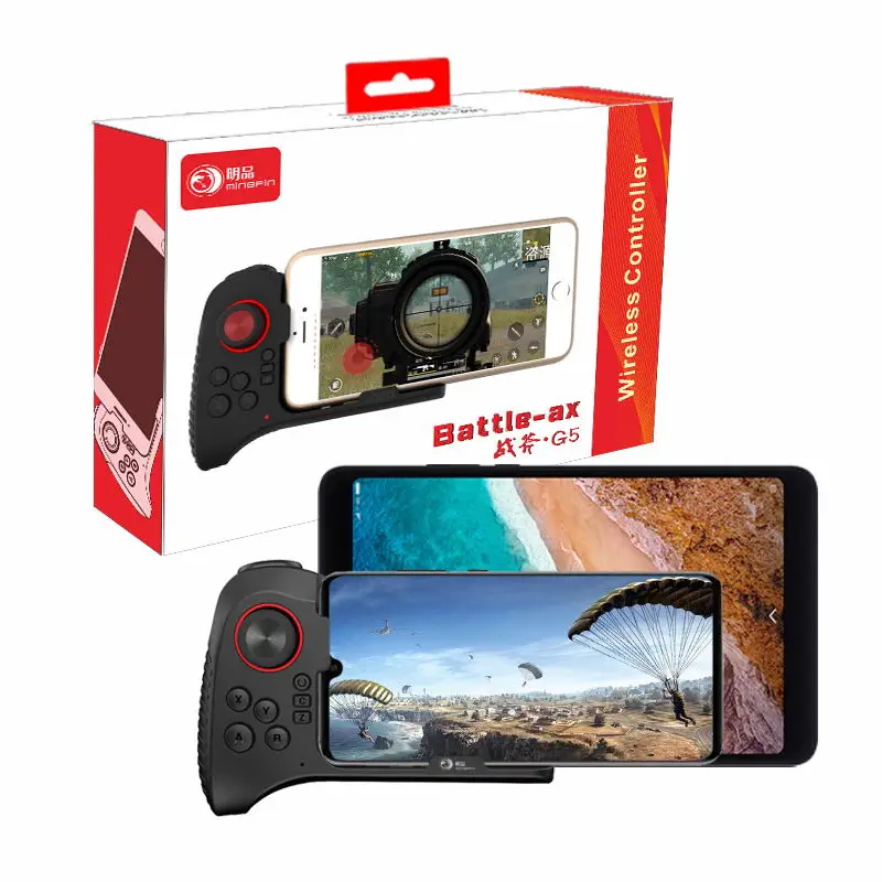 Беспроводной контроллер G5 игровой Bluetooth + джойстик для Android 6 0 +/iOS 11 4-10 пульты