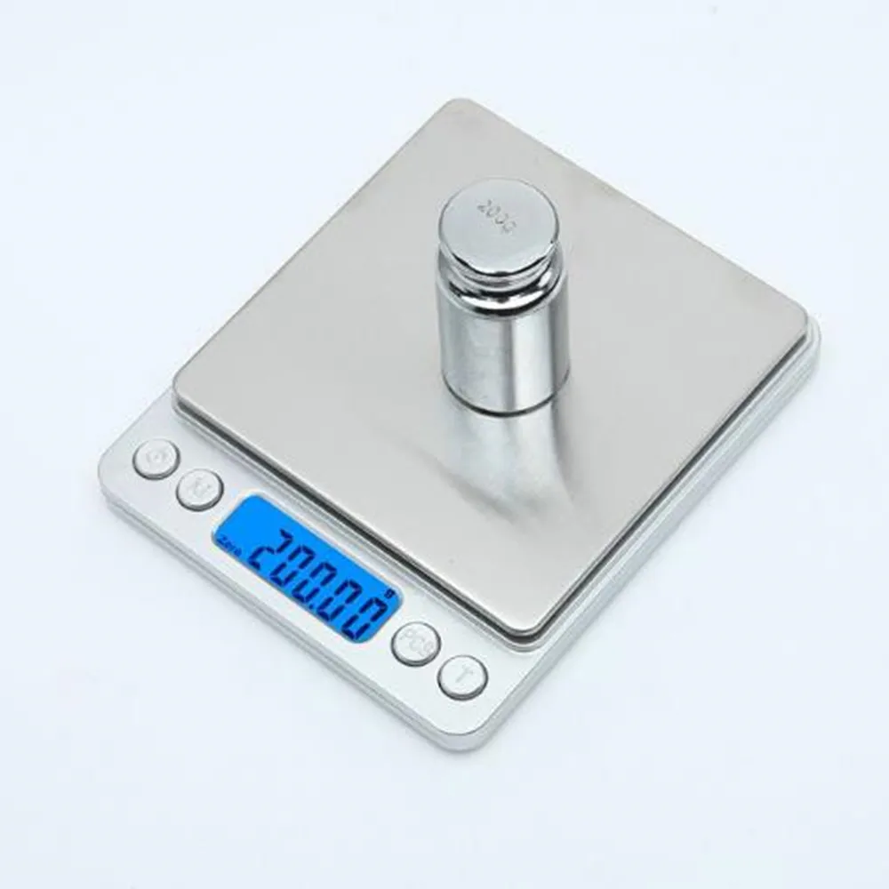 

High accuracy 200/500g/0.01g 1000/2000/3000g/0.1g Mini LED pocket portable precision jewelry scale electronic scale grams FBE2