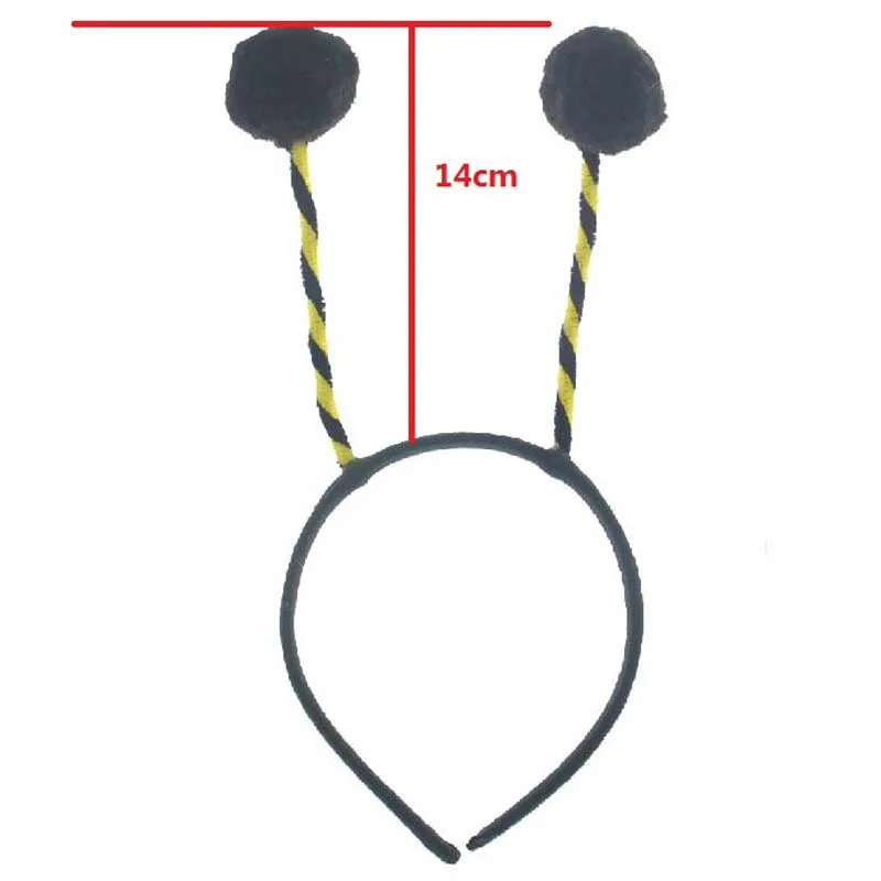20pcs Adult Kids Bee Ant Fly Ladybug Headband Antenna Ball Hair Band Headwear Dress Party Favors Gift Christmas Halloween|christmas