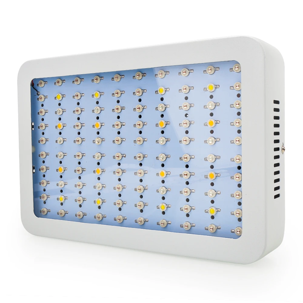 Antikue1000W полный спектр светодиодный свет для выращивания двойных чипов панели