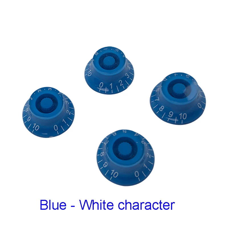 Blue Гитарные детали набор из 4 шт. для США Gib SG выцветшие т регуляторы скорости регуляторы громкости тон гитарные регуляторы громкости тон - Цвет: Blue